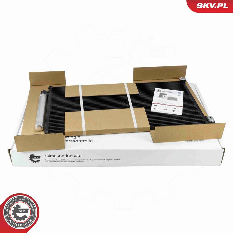 ESEN SKV 86SKV378 Condenser, air conditioning