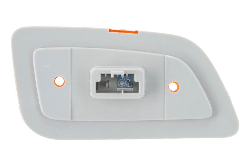 Markeringslichten Links, oranje, LED, met reliëf, 24V (dak  in zonneklep) past: MERCEDES ACTROS MP4 / MP5 07.11-