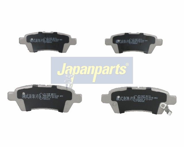 JAPANPARTS Stabdžių trinkelių rinkinys, diskinis stabdys