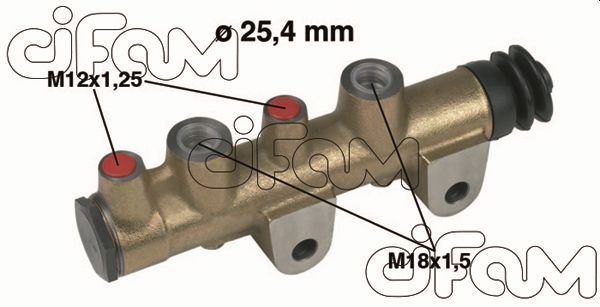 Pompa centrala, frana 202-106 CIFAM