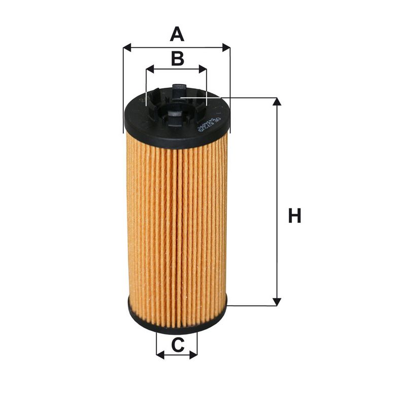 Õlifilter, FILTRON OE 672, 9