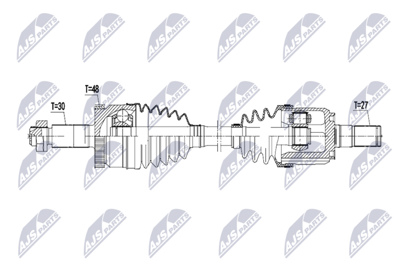 NTY NPW-HY-667 Drive Shaft