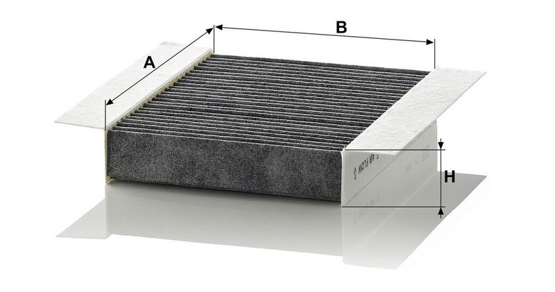 Filter, salongiõhk, MANN-FILTER CUK 1820-2