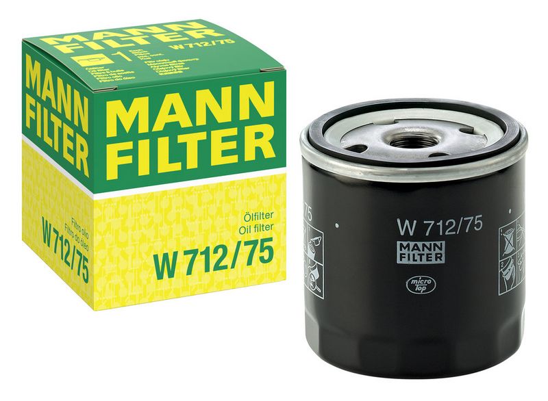 Õlifilter, MANN-FILTER W 712, 75
