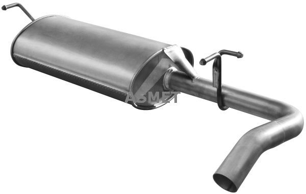 ASMET 25.013 Rear Muffler