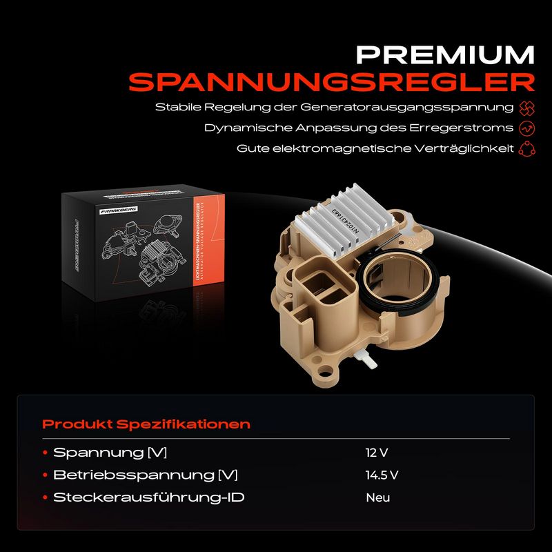 Frankberg 5481FB0054801 Alternator Regulator