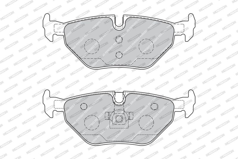 FERODO Plaquettes de frein à disque FDB1867