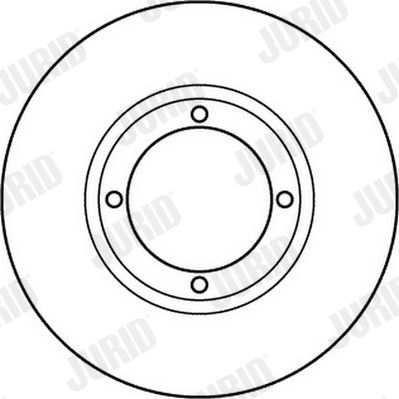 JURID 562138JC Brake Disc