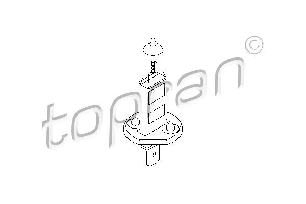 Лампа розжарювання, основна фара, Topran 109100