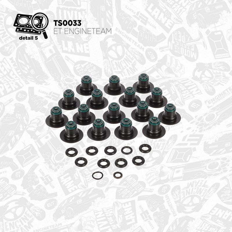 ET ENGINETEAM TS0033 Gasket Kit, cylinder head