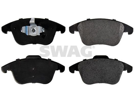комплект спирачно феродо, дискови спирачки SWAG