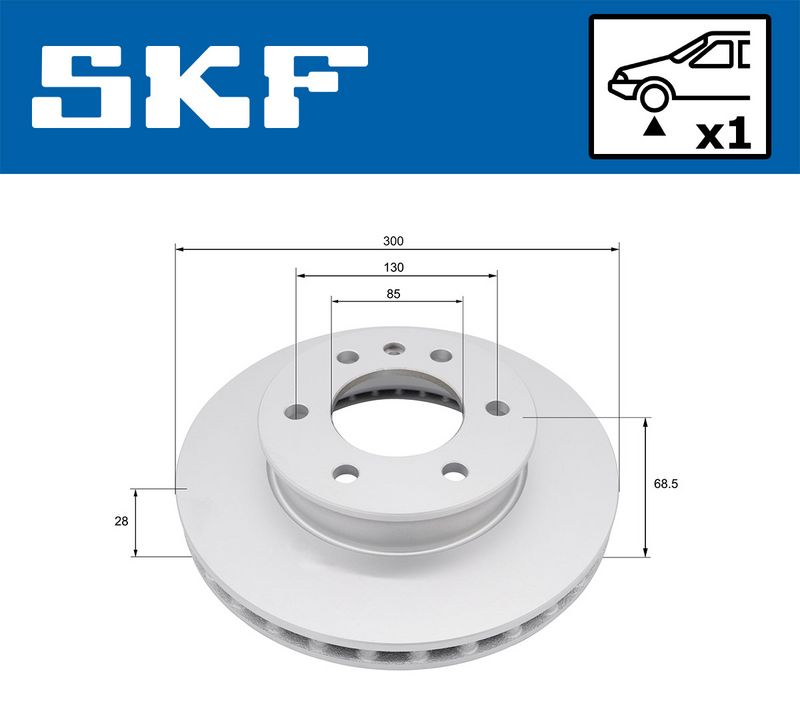 спирачен диск SKF