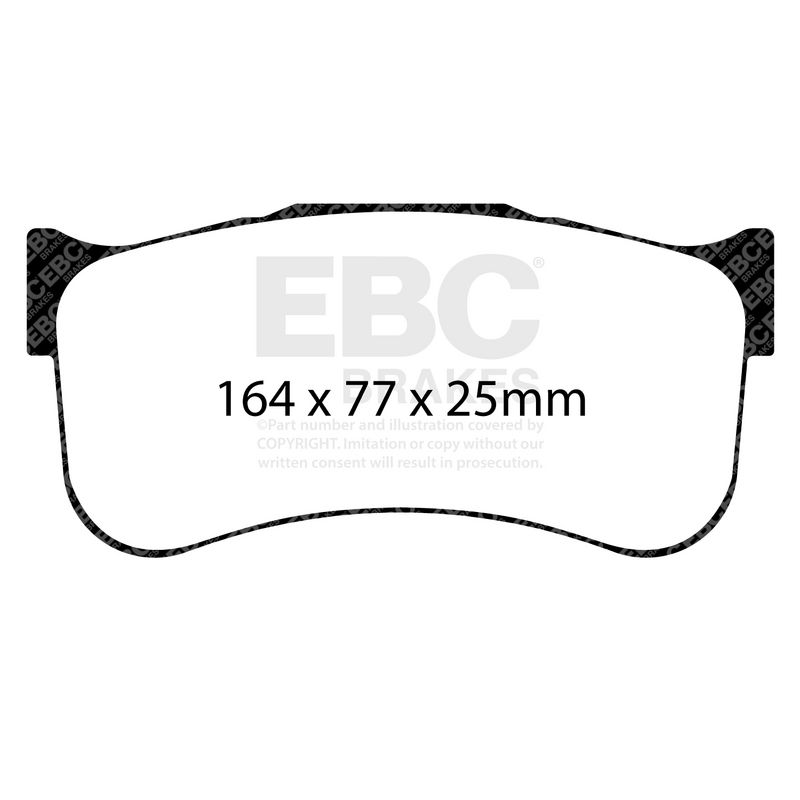 EBC Brakes Remblokkenset, schijfrem DP8091.25SR11