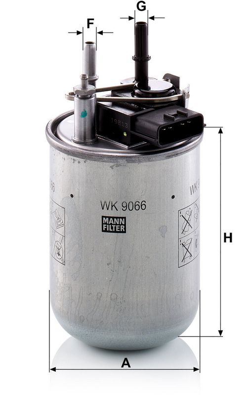 Kütusefilter, MANN-FILTER WK 9066