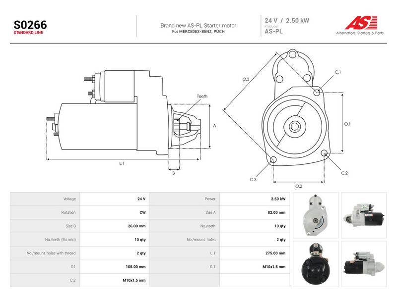 Starter, AS-PL S0266