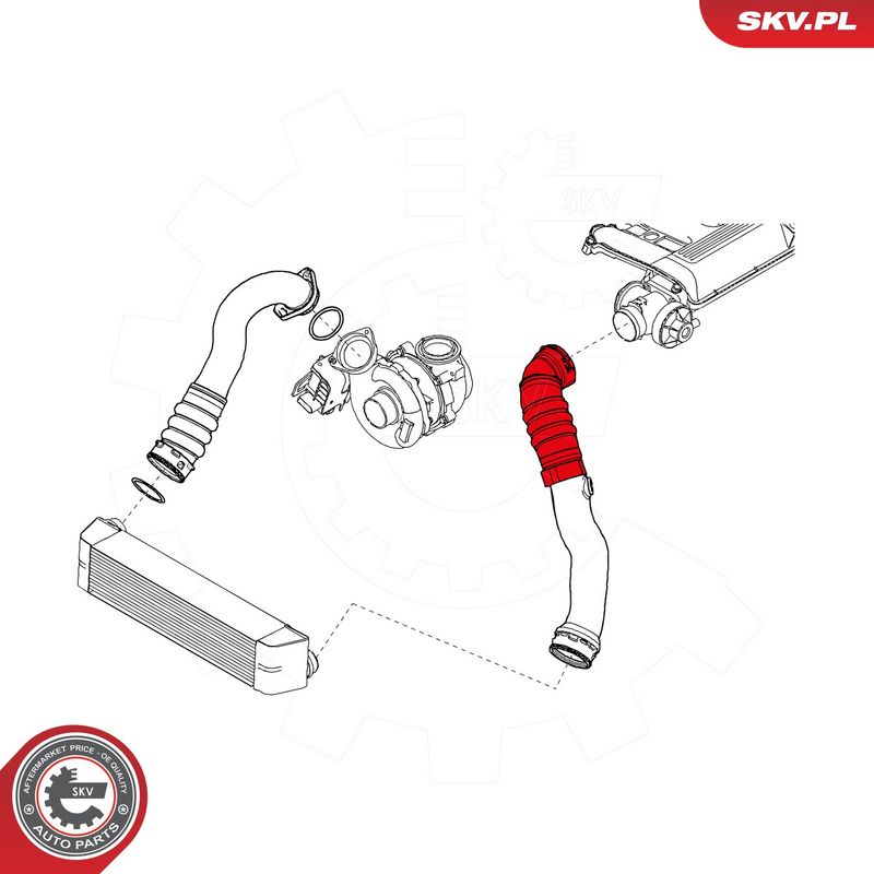 Laadimisõhu voolik, ESEN SKV 24SKV893