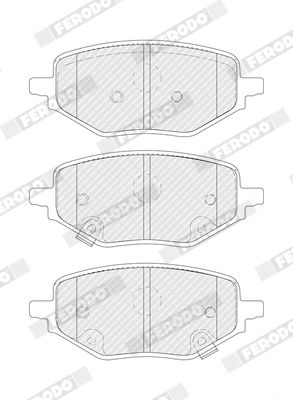 FERODO FDB5562 Brake Pad Set, disc brake