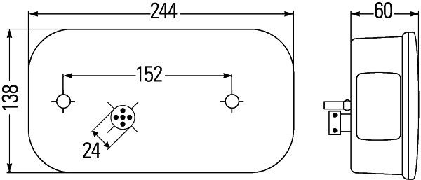 Zadní světlo 2VB 998 232-101