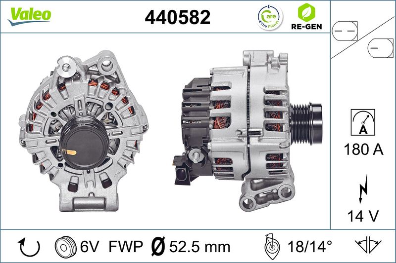 VALEO Dynamo / Alternator 440582