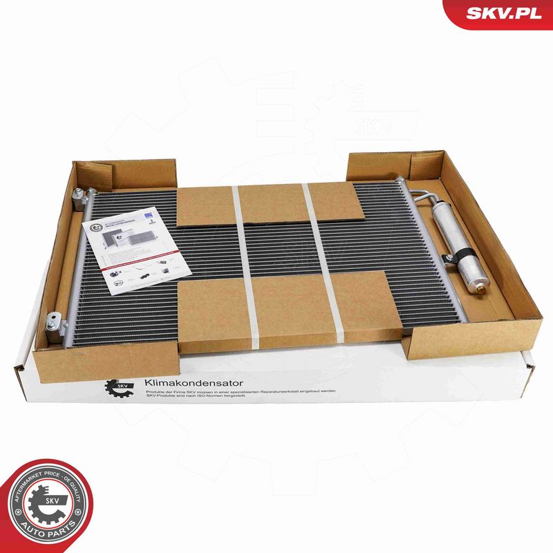 ESEN SKV 86SKV351 Condenser, air conditioning