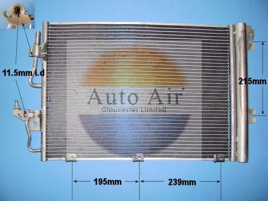 Auto Air Gloucester 16-1050 Condenser, air conditioning