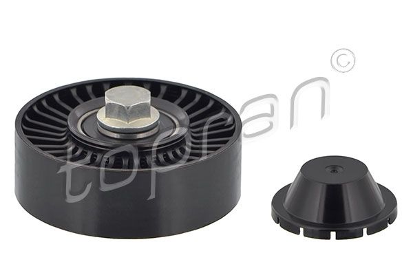 Medløberhjul, multi-V-rem