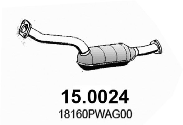 ASSO 15.0024 - Katalizatorius