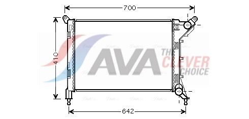 AVA Clever Choice BW2310 - Radiator, engine cooling