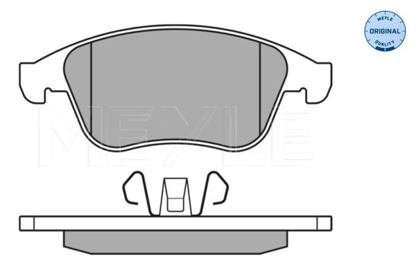 MEYLE 025 247 1018 Brake Pad Set, disc brake