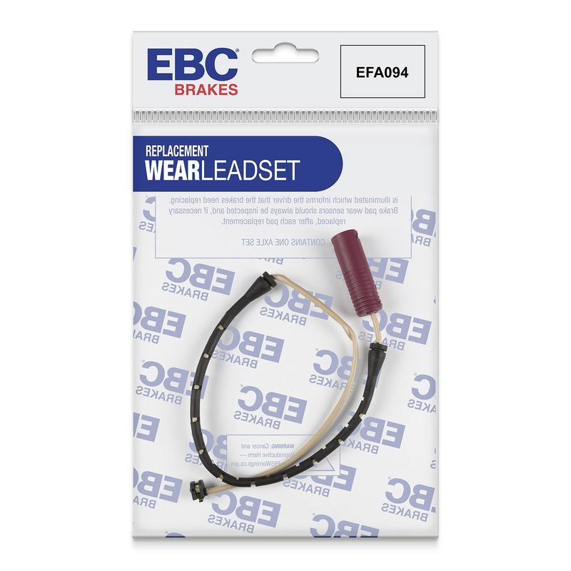 EBC Brakes Indicateur d'usure,plaquette de freins EFA094