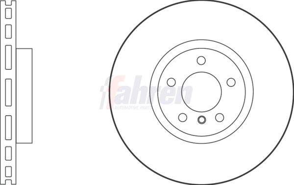 Fahren Brake Disc FBD6551