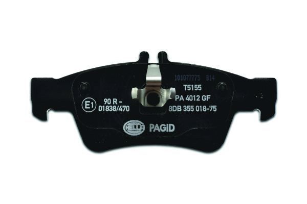 HELLA PAGID 8DB 355 018-751 Brake Pad Set, disc brake