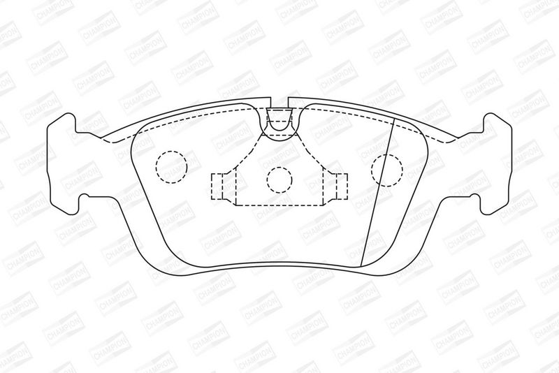 CHAMPION Plaquettes de frein à disque 571959CH