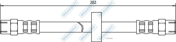 APEC Brake Hose BHO4018