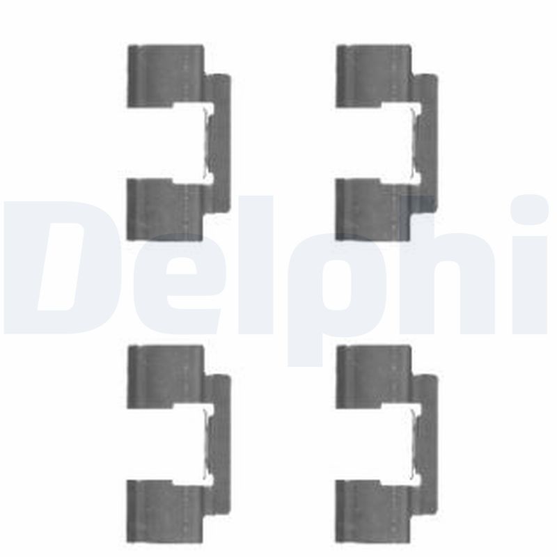 DELPHI tartozékkészlet, tárcsafékbetét LX0481