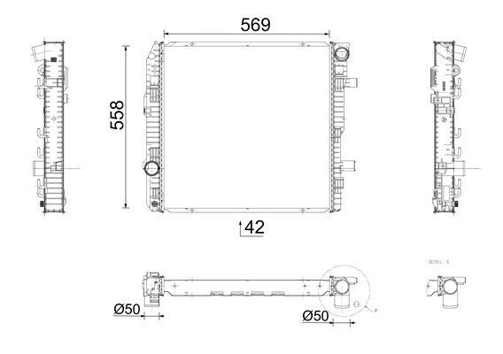Product Image - Radiateur - CR674000P - MAHLE