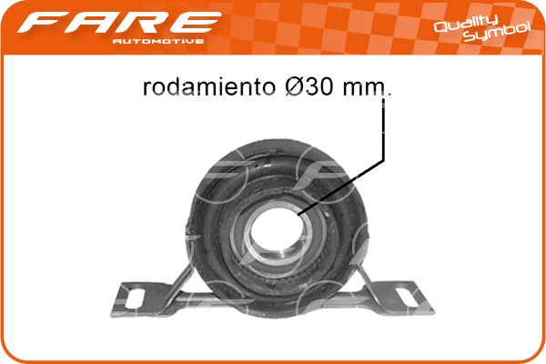 Опора, карданний вал, Fare Sa 2641