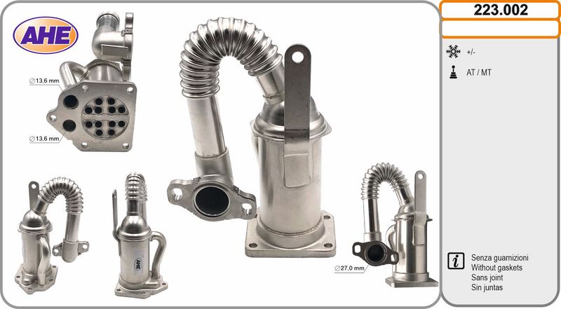 AHE 223.002 EGR aušintuvas