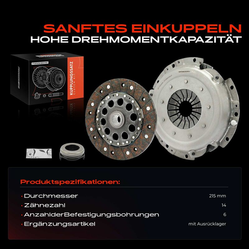 Frankberg 5481FB0028845 Clutch Kit