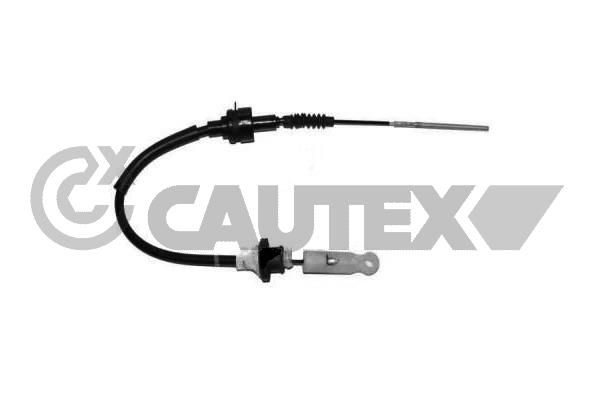 Cable de accionamiento, accionamiento del embrague CAUTEX 011185