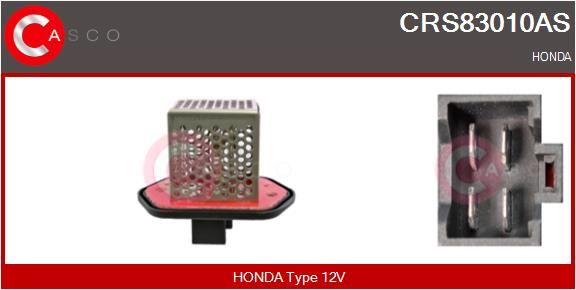 Резистор, компресор салону, Casco CRS83010AS