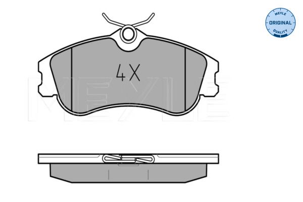 MEYLE 025 233 4619 Brake Pad Set, disc brake