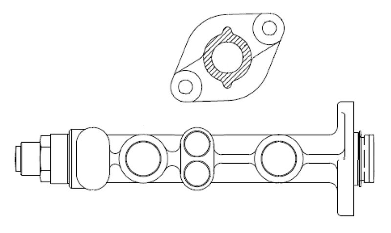 Bosch Brake Master Cylinder F 026 003 944