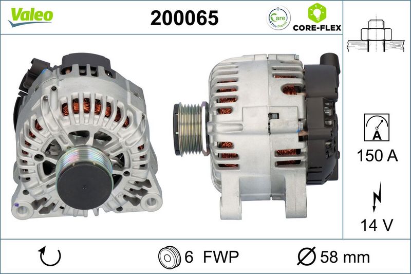 VALEO Dynamo / Alternator 200065