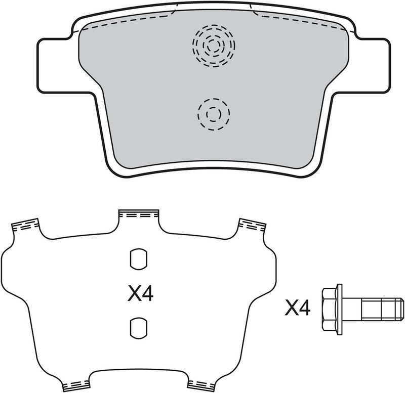 Juego de pastillas de freno