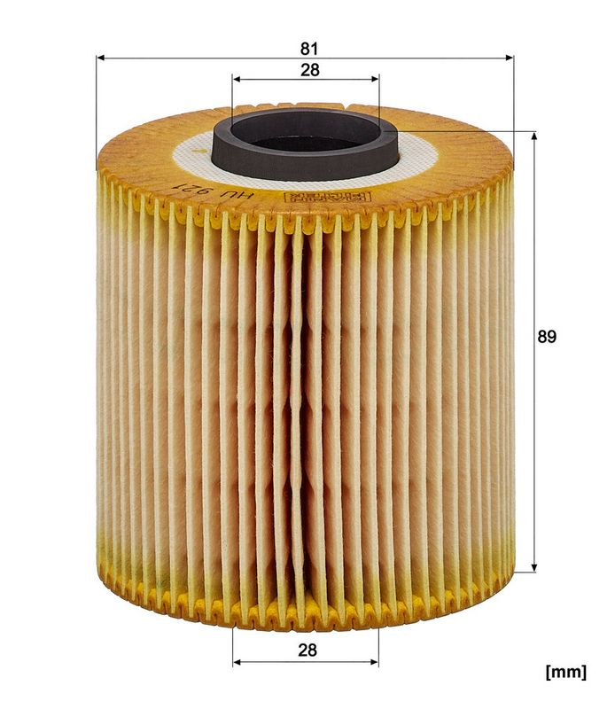 Õlifilter, MANN-FILTER HU 921 x
