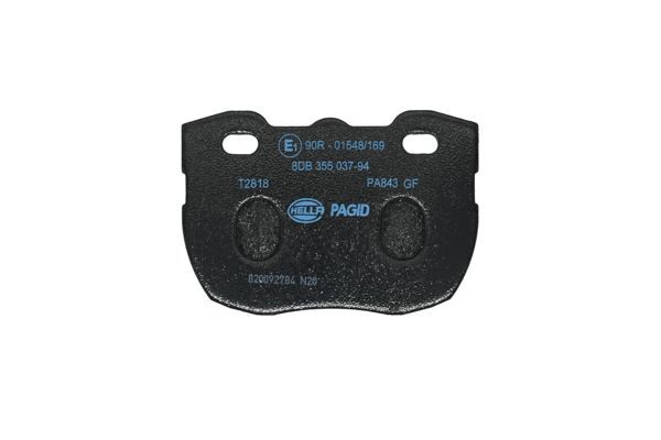 HELLA PAGID 8DB 355 037-941 Brake Pad Set, disc brake