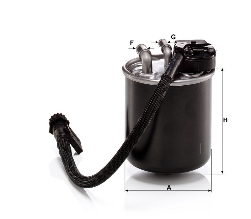 Kütusefilter, MANN-FILTER WK 820, 18