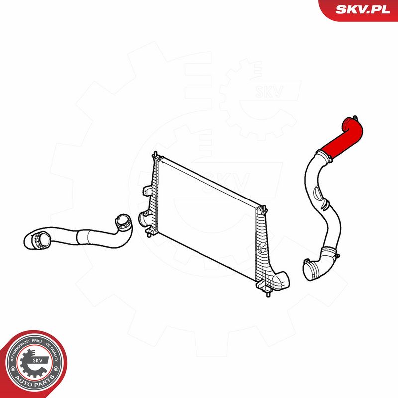 ESEN SKV 24SKV869 Charge Air Hose