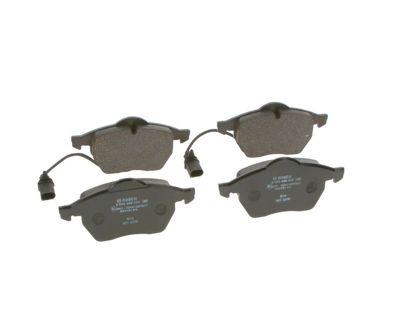 Set placute frana,frana disc 0 986 495 232 BOSCH